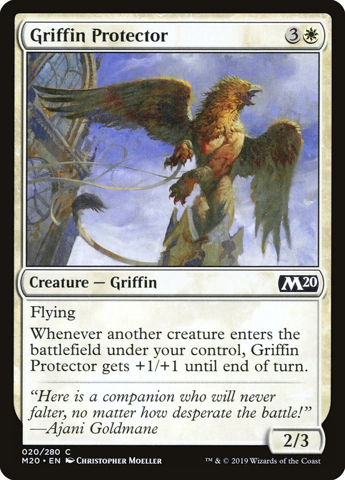 Griffin Protector [Core Set 2020] | D20 Games