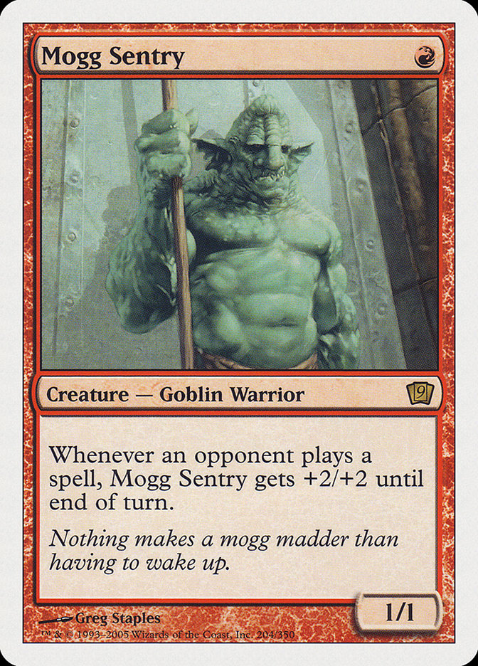 Mogg Sentry [Ninth Edition] | D20 Games
