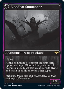 Voldaren Bloodcaster // Bloodbat Summoner [Innistrad: Double Feature] | D20 Games