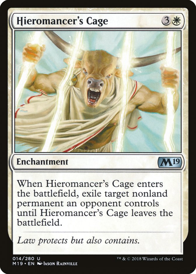 Hieromancer's Cage [Core Set 2019] | D20 Games