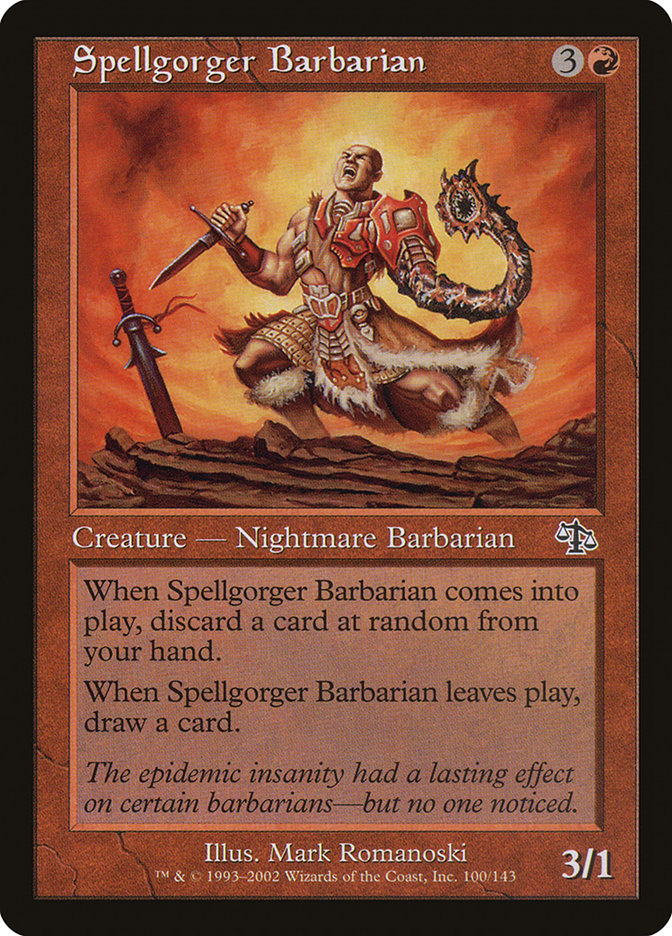 Spellgorger Barbarian [Judgment] | D20 Games