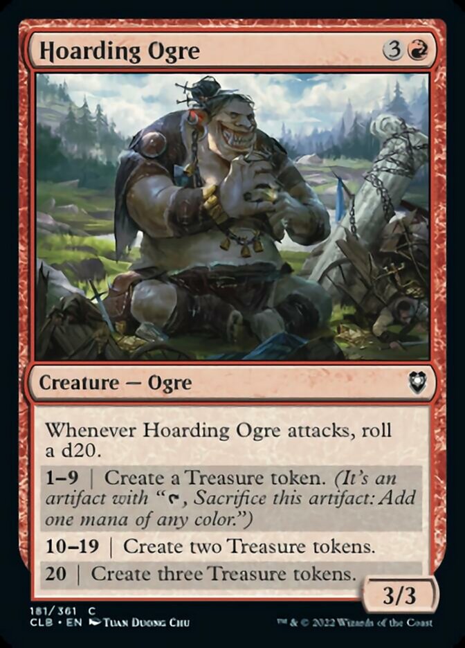 Hoarding Ogre [Commander Legends: Battle for Baldur's Gate] | D20 Games