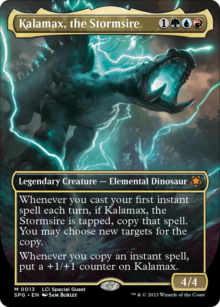 Kalamax, the Stormsire (Borderless) [The Lost Caverns of Ixalan Special Guests] | D20 Games