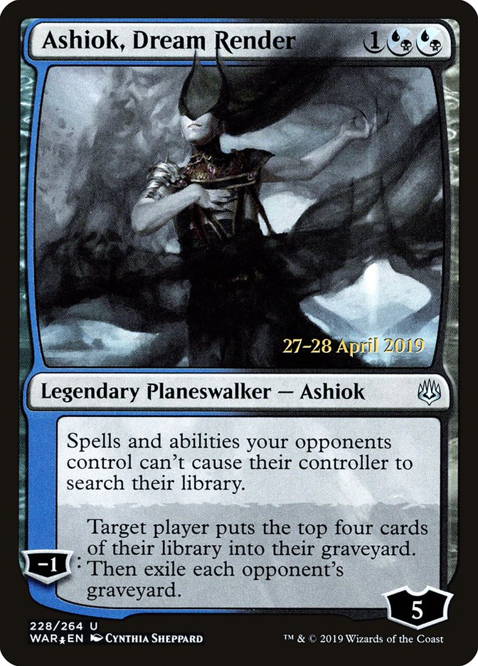 Ashiok, Dream Render  [War of the Spark Prerelease Promos] | D20 Games