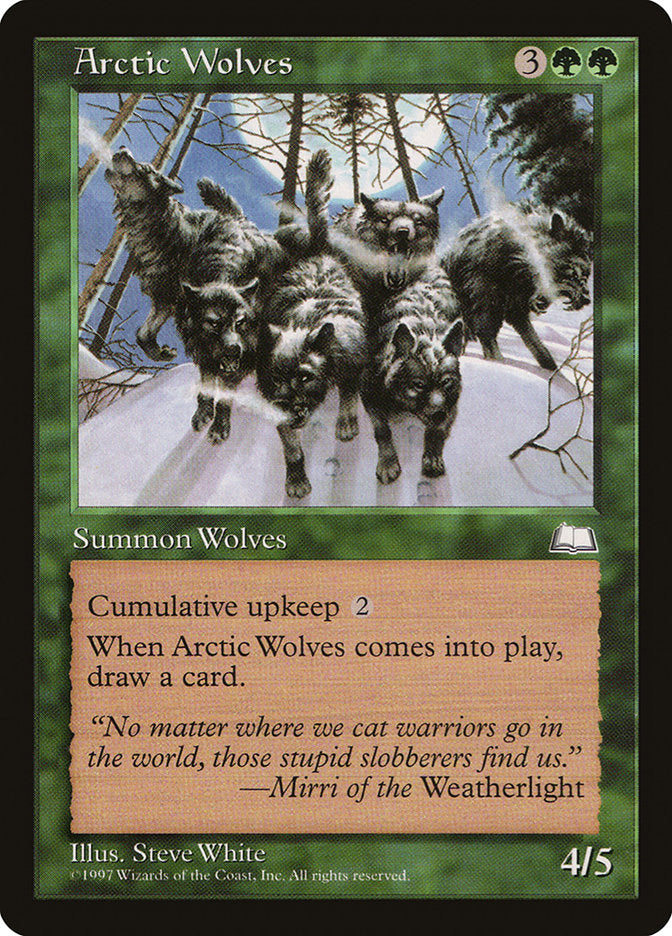 Arctic Wolves [Weatherlight] | D20 Games