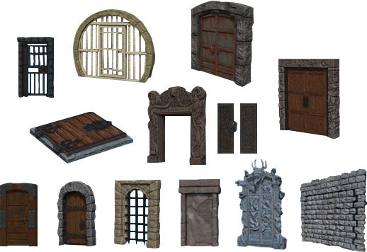 WarLock Tiles: Doors & Archways | D20 Games