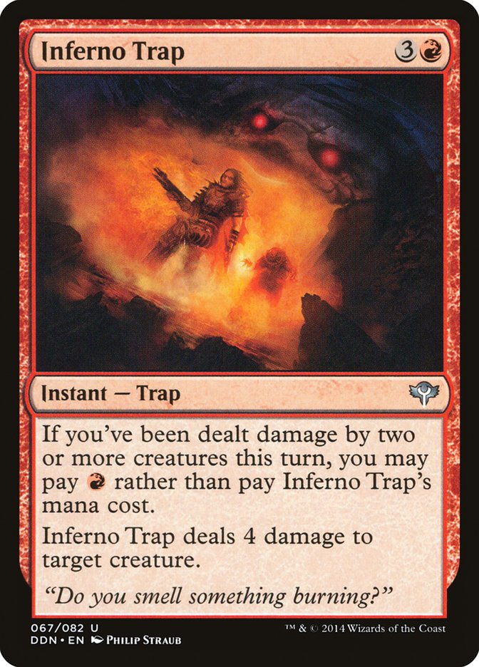 Inferno Trap [Duel Decks: Speed vs. Cunning] | D20 Games