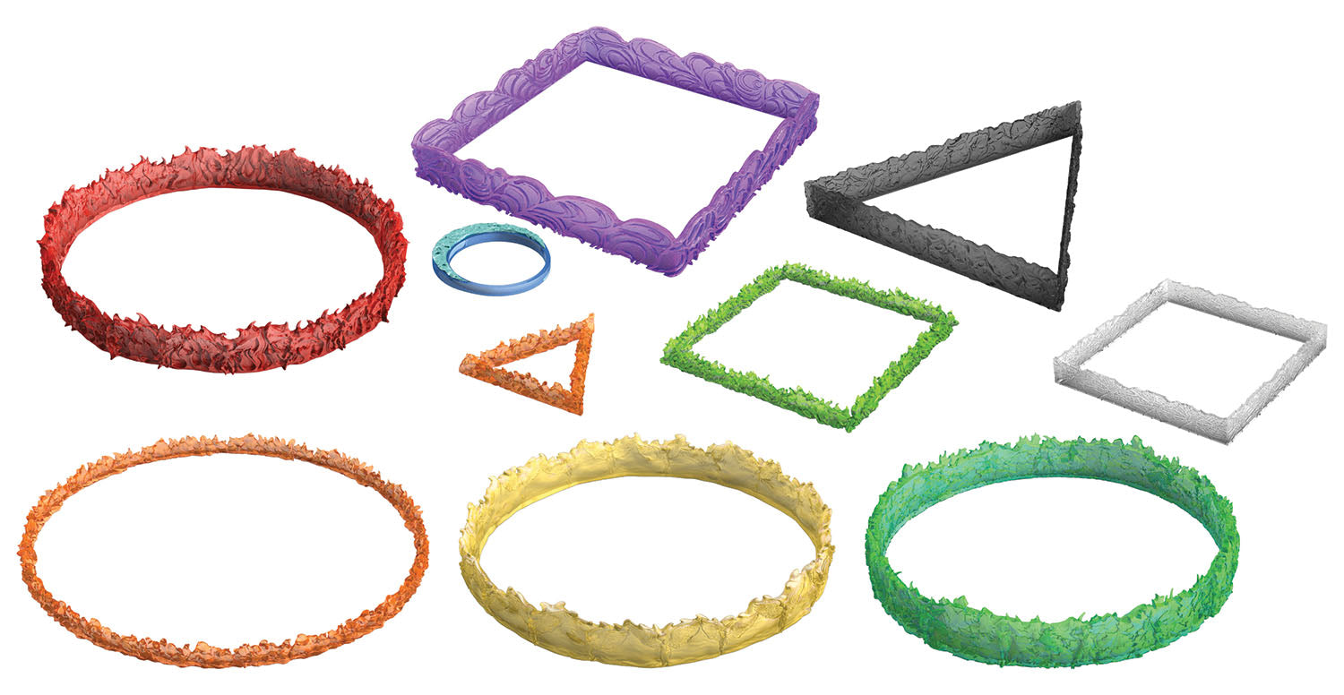 Dungeons & Dragons Fantasy Miniatures: Icons of the Realms Spell Effects Halaster`s Tumultuous Templates | D20 Games