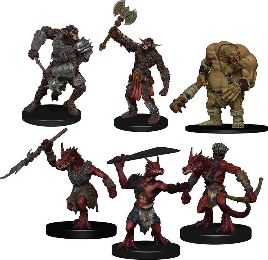 Dungeons & Dragons Fantasy Miniatures: Icons of the Realms Monster Pack Cave Defenders | D20 Games