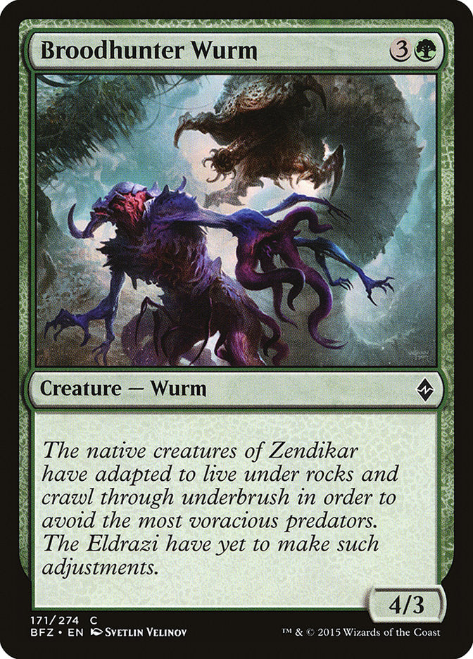 Broodhunter Wurm [Battle for Zendikar] | D20 Games