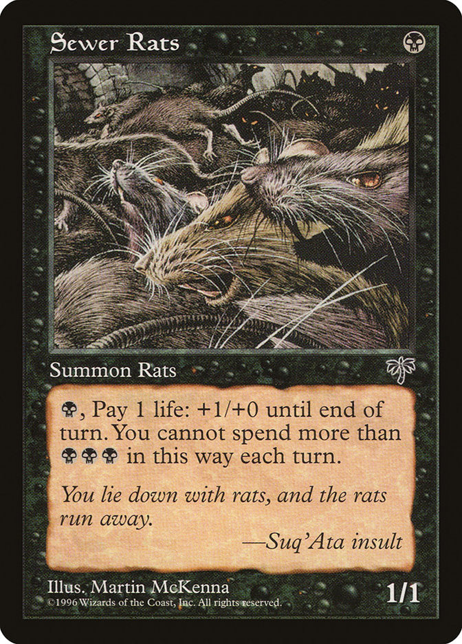 Sewer Rats [Mirage] | D20 Games