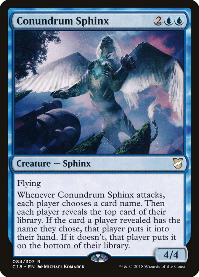 Conundrum Sphinx [Commander 2018] | D20 Games