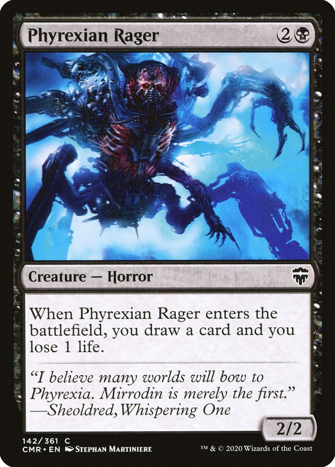 Phyrexian Rager [Commander Legends] | D20 Games