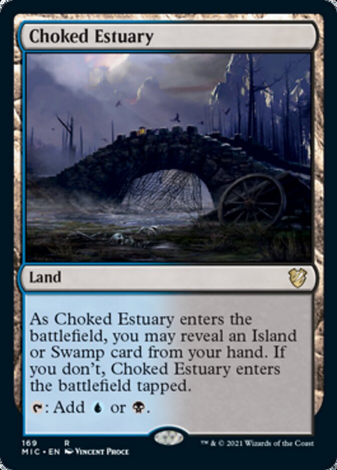 Choked Estuary [Innistrad: Midnight Hunt Commander] | D20 Games