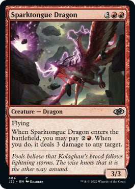 Sparktongue Dragon [Jumpstart 2022] | D20 Games