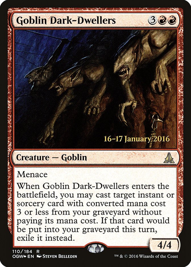Goblin Dark-Dwellers [Oath of the Gatewatch Prerelease Promos] | D20 Games