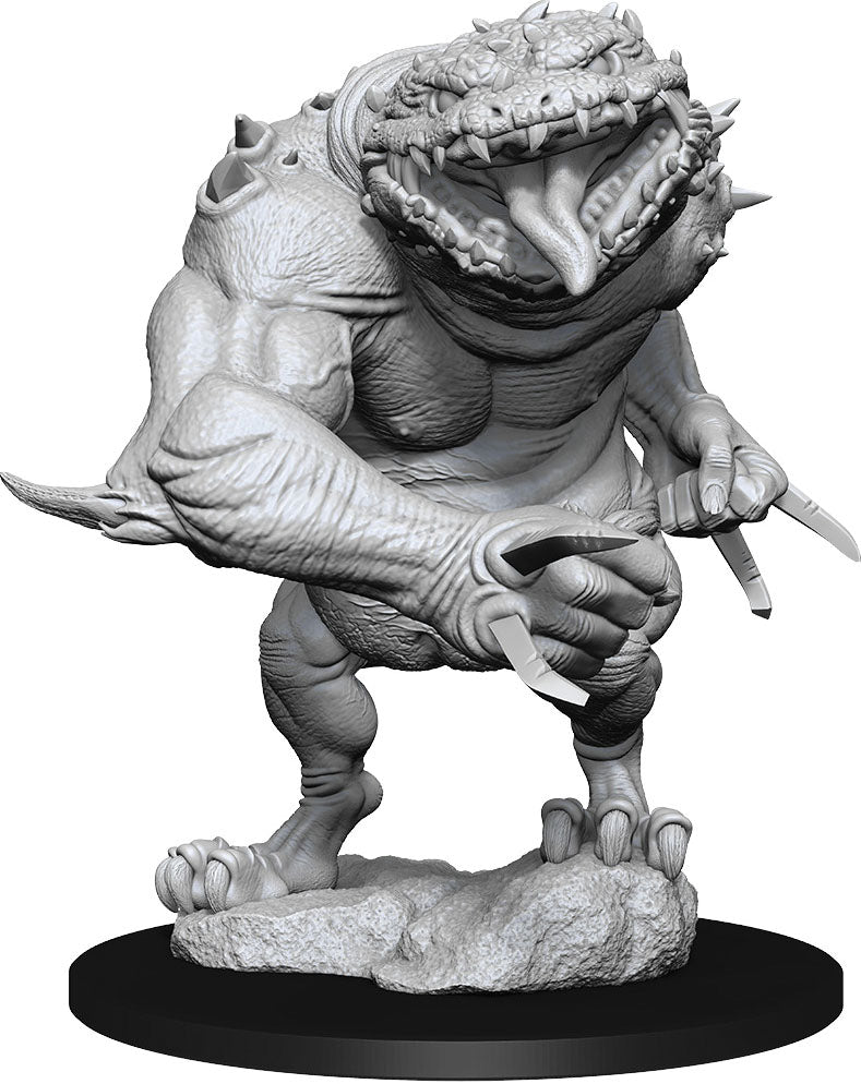 Dungeons & Dragons Nolzur`s Marvelous Unpainted Miniatures: W11 Blue Slaad | D20 Games