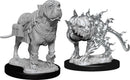 Dungeons & Dragons Nolzur`s Marvelous Unpainted Miniatures: W11 Mastif & Shadow Mastif