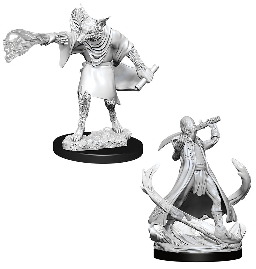 Dungeons & Dragons Nolzur`s Marvelous Unpainted Miniatures: W11 Arcanaloth & Ultroloth | D20 Games