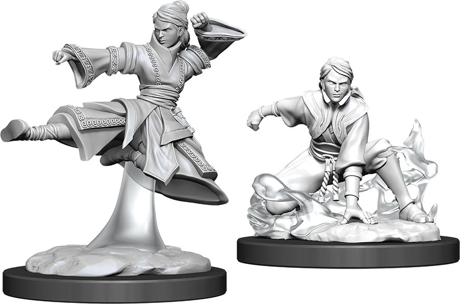 Dungeons & Dragons Nolzur's Marvelous Unpainted Miniatures: Female Human Monk | D20 Games