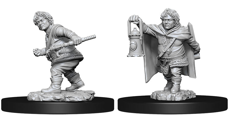 Dungeons & Dragons Nolzur`s Marvelous Unpainted Miniatures: W11 Male Halfling Rogue | D20 Games
