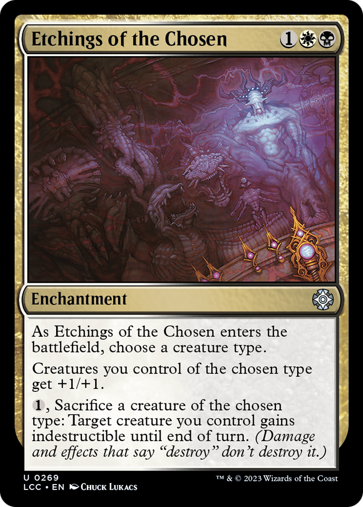 Etchings of the Chosen [The Lost Caverns of Ixalan Commander] | D20 Games