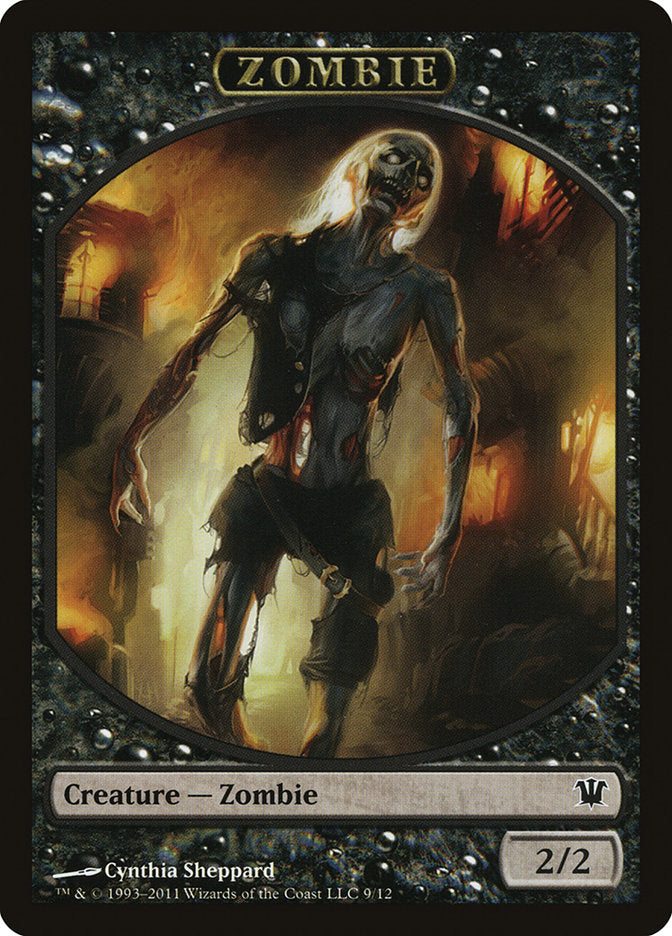 Zombie (9/12) [Innistrad Tokens] | D20 Games