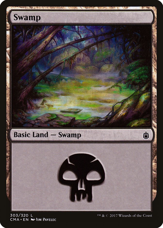 Swamp (303) [Commander Anthology] | D20 Games