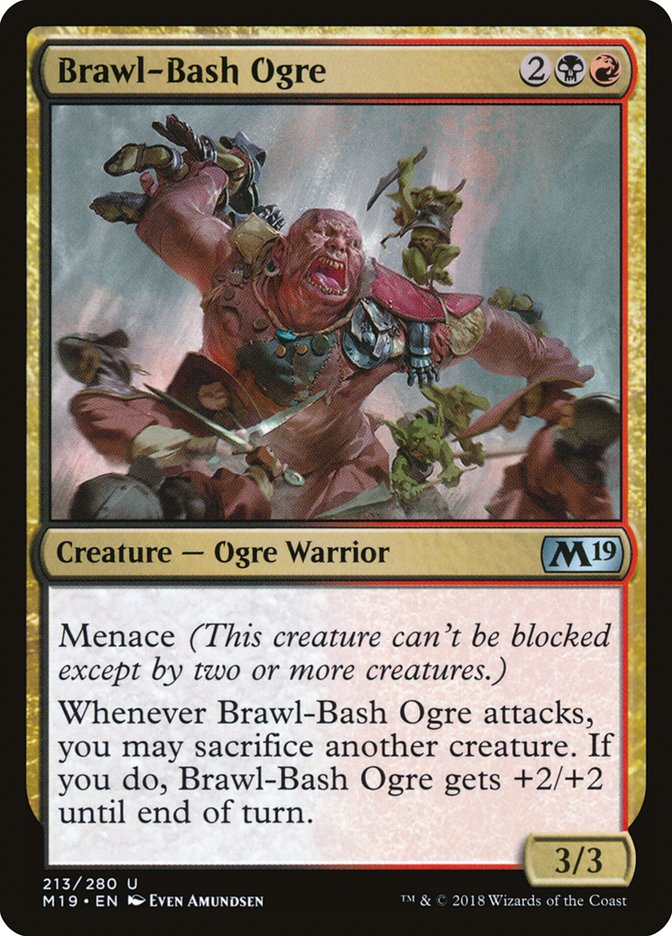 Brawl-Bash Ogre [Core Set 2019] | D20 Games