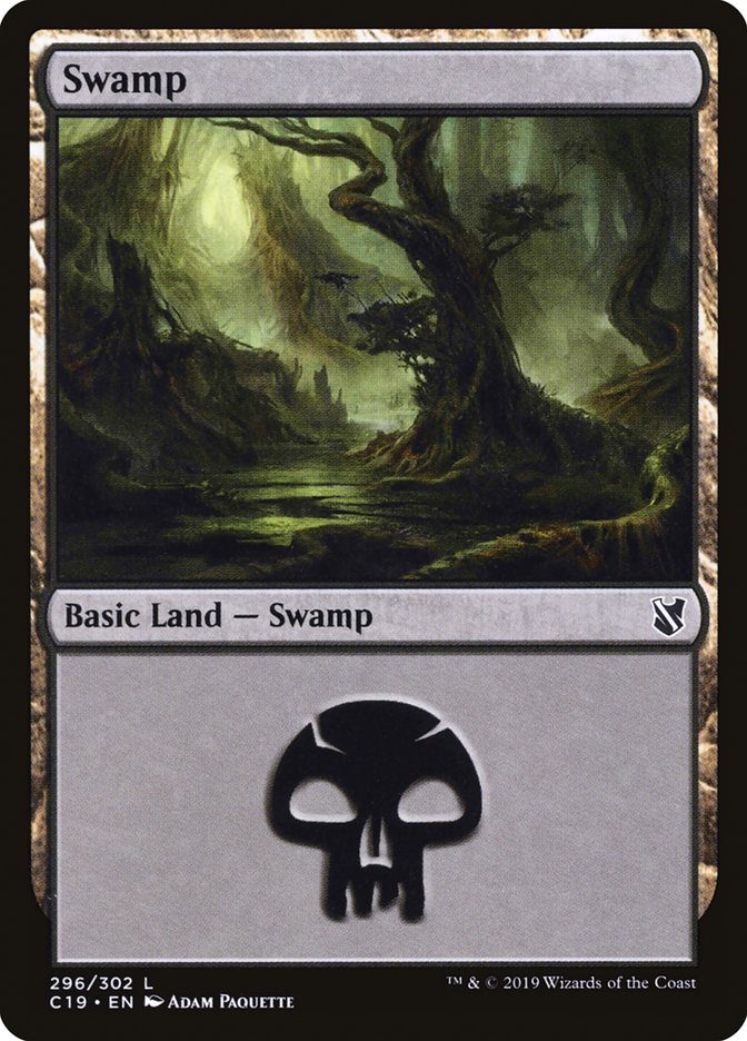 Swamp (296) [Commander 2019] | D20 Games