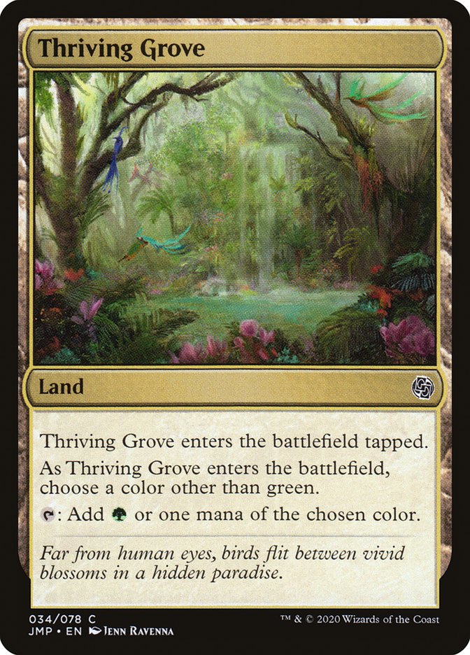 Thriving Grove [Jumpstart] | D20 Games