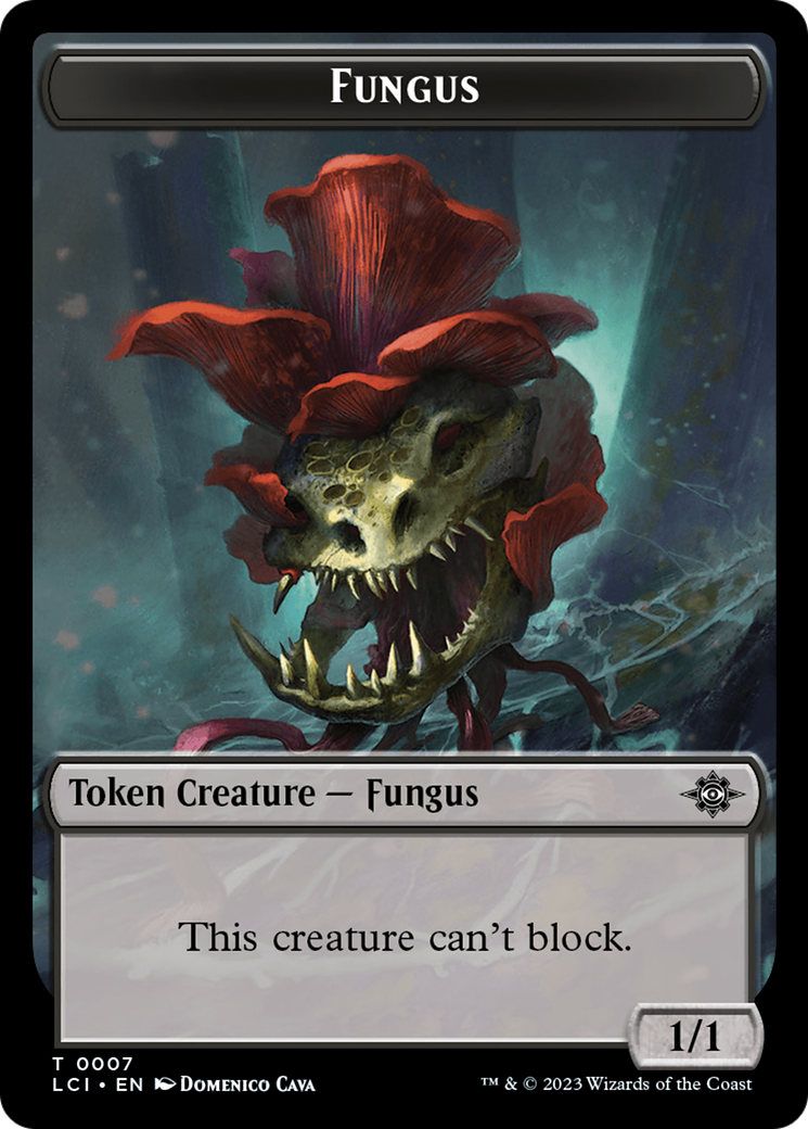 Fungus Token [The Lost Caverns of Ixalan Tokens] | D20 Games