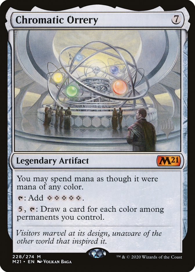 Chromatic Orrery (Promo Pack) [Core Set 2021 Promos] | D20 Games