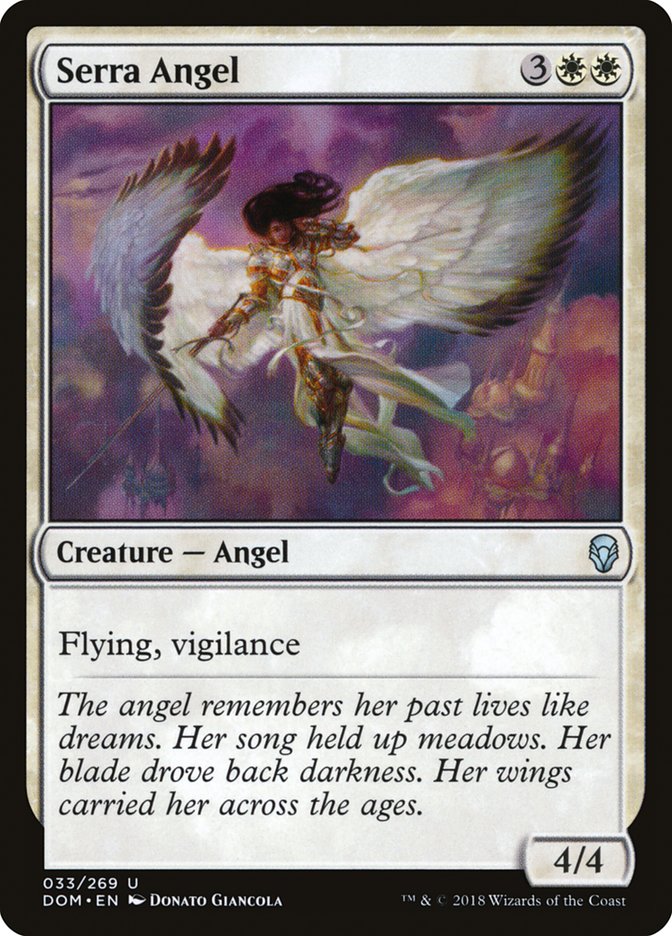 Serra Angel [Dominaria] | D20 Games