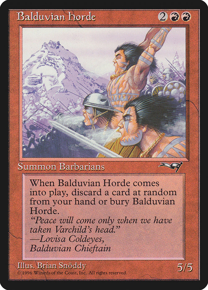 Balduvian Horde [Alliances] | D20 Games