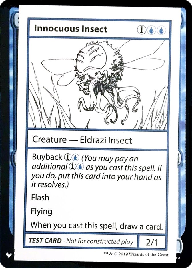 Innocuous Insect [Mystery Booster Playtest Cards] | D20 Games