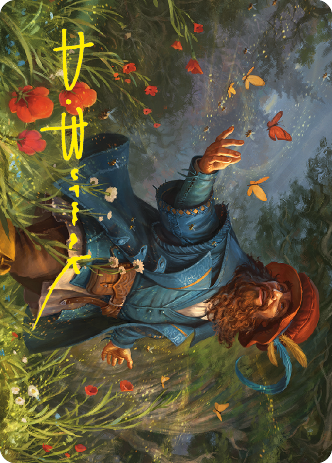 Tom Bombadil Art Card (Gold-Stamped Signature) [The Lord of the Rings: Tales of Middle-earth Art Series] | D20 Games