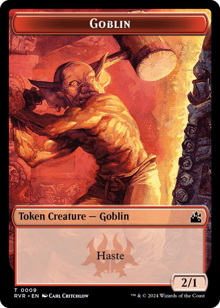 Goblin Token (0009) [Ravnica Remastered Tokens] | D20 Games