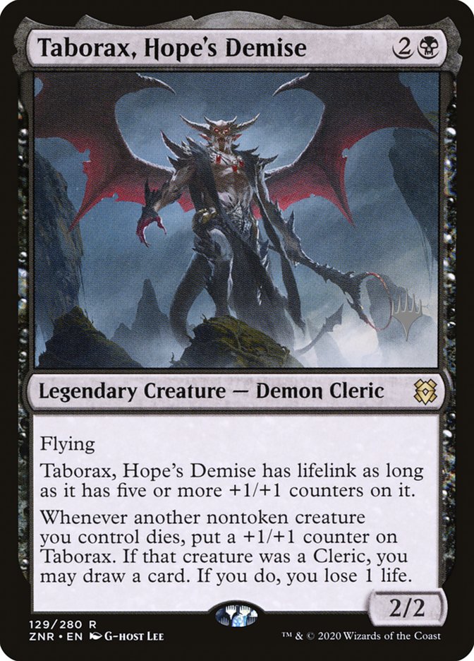 Taborax, Hope's Demise (Promo Pack) [Zendikar Rising Promos] | D20 Games