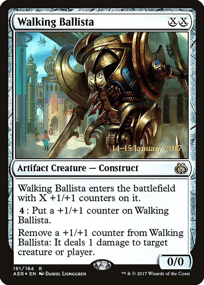 Walking Ballista  [Aether Revolt Prerelease Promos] | D20 Games