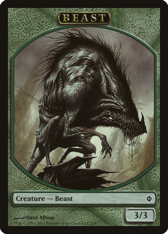 Beast [New Phyrexia Tokens] | D20 Games