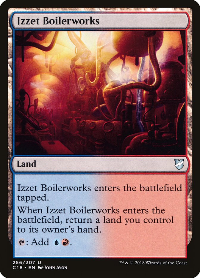 Izzet Boilerworks [Commander 2018] | D20 Games