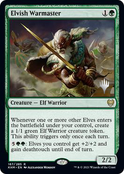 Elvish Warmaster [Kaldheim Promos] | D20 Games