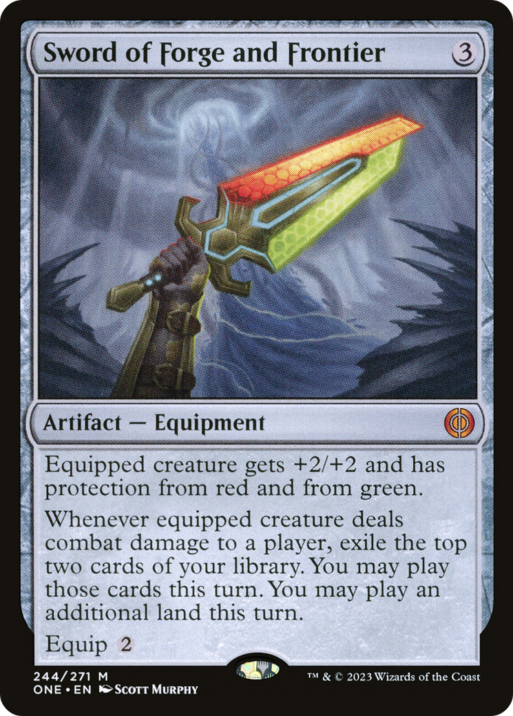 Sword of Forge and Frontier [Phyrexia: All Will Be One] | D20 Games