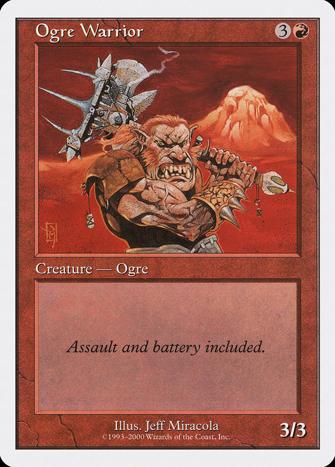 Ogre Warrior [Starter 2000] | D20 Games