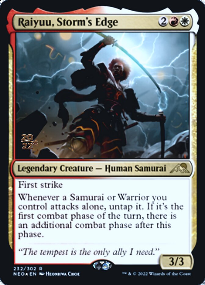 Raiyuu, Storm's Edge [Kamigawa: Neon Dynasty Prerelease Promos] | D20 Games