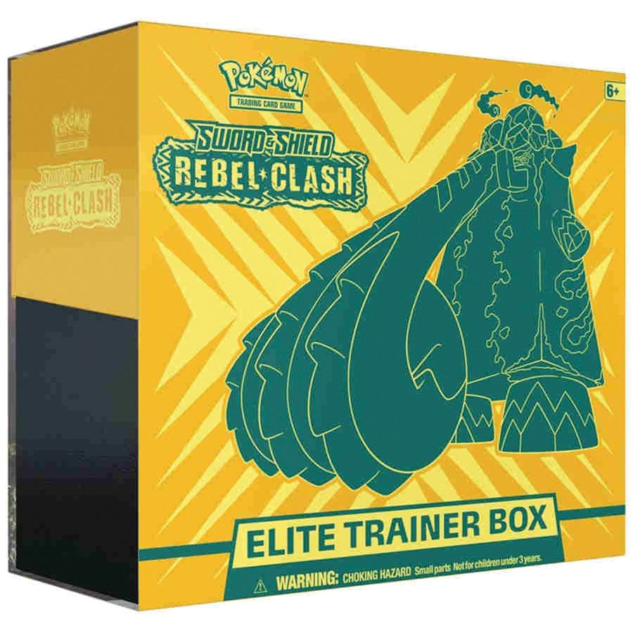 Pokemon TCG: Sword & Shield - Rebel Clash Elite Trainer Box | D20 Games