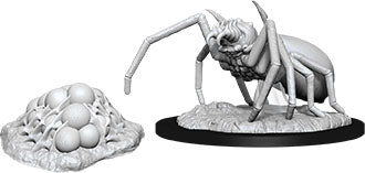 Dungeons & Dragons Nolzur`s Marvelous Unpainted Miniatures: W12 Giant Spider & Egg Clutch | D20 Games