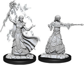 Dungeons & Dragons Nolzur`s Marvelous Unpainted Miniatures: W12 Female Elf Wizard | D20 Games
