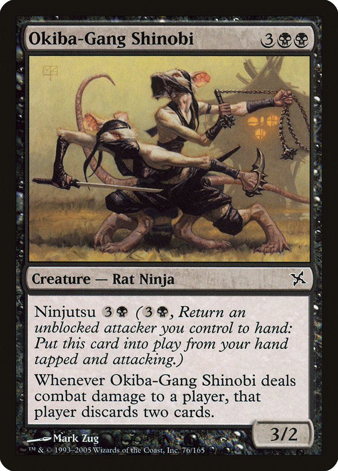 Okiba-Gang Shinobi [Betrayers of Kamigawa] | D20 Games